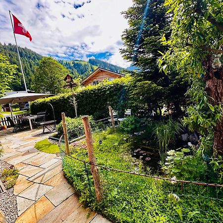 The Swiss Paradise 2 Apartment With Garden, Whirlpool, And Mountain Panorama Wirzweli Eksteriør billede