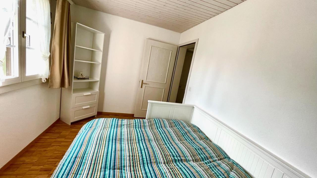 The Swiss Paradise 2 Apartment With Garden, Whirlpool, And Mountain Panorama Wirzweli Eksteriør billede